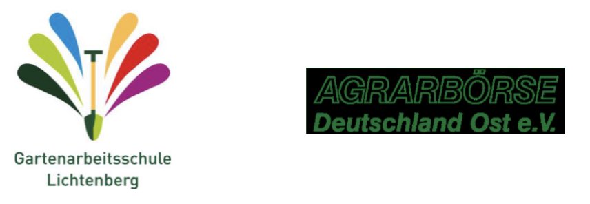 Logo: Gartenarbeitschule Lichtenberg und Agrarbörse Deutschland Ost e.V.